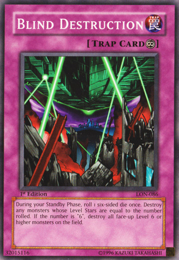 Blind Destruction [LON-086] Common - Yu-Gi-Oh! - Card Brawlers | Quebec | Canada |