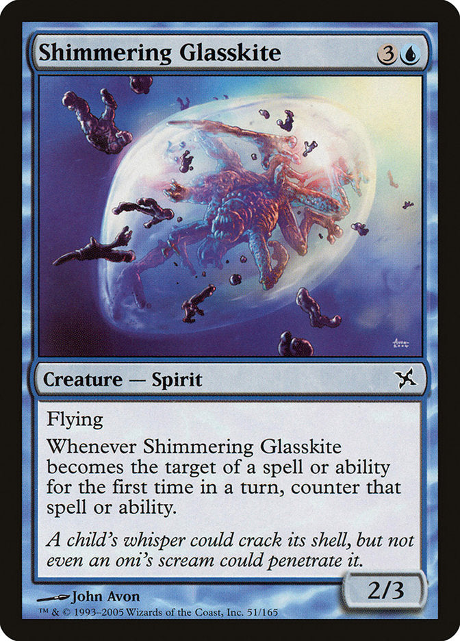 Shimmering Glasskite [Betrayers of Kamigawa] - Magic: The Gathering - Card Brawlers | Quebec | Canada |