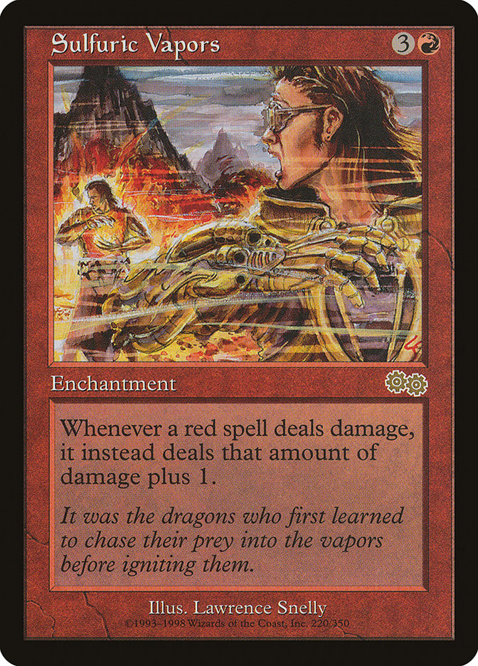 Sulfuric Vapors [Urza's Saga] - Magic: The Gathering - Card Brawlers | Quebec | Canada |