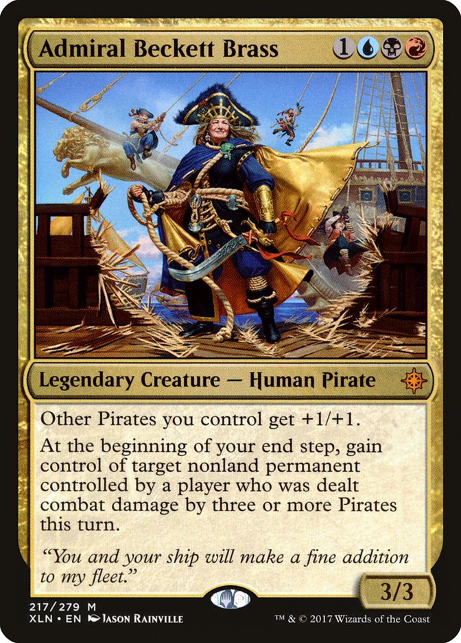 Admiral Beckett Brass [Ixalan] - Magic: The Gathering - Card Brawlers | Quebec | Canada |