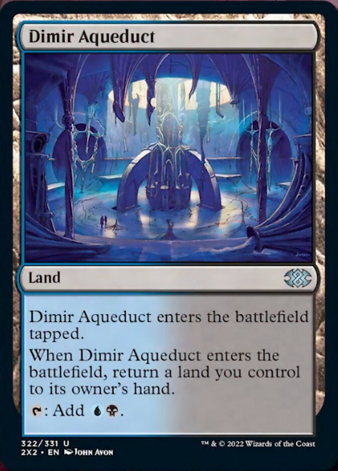 Dimir Aqueduct [Double Masters 2022] - Magic: The Gathering - Card Brawlers | Quebec | Canada |