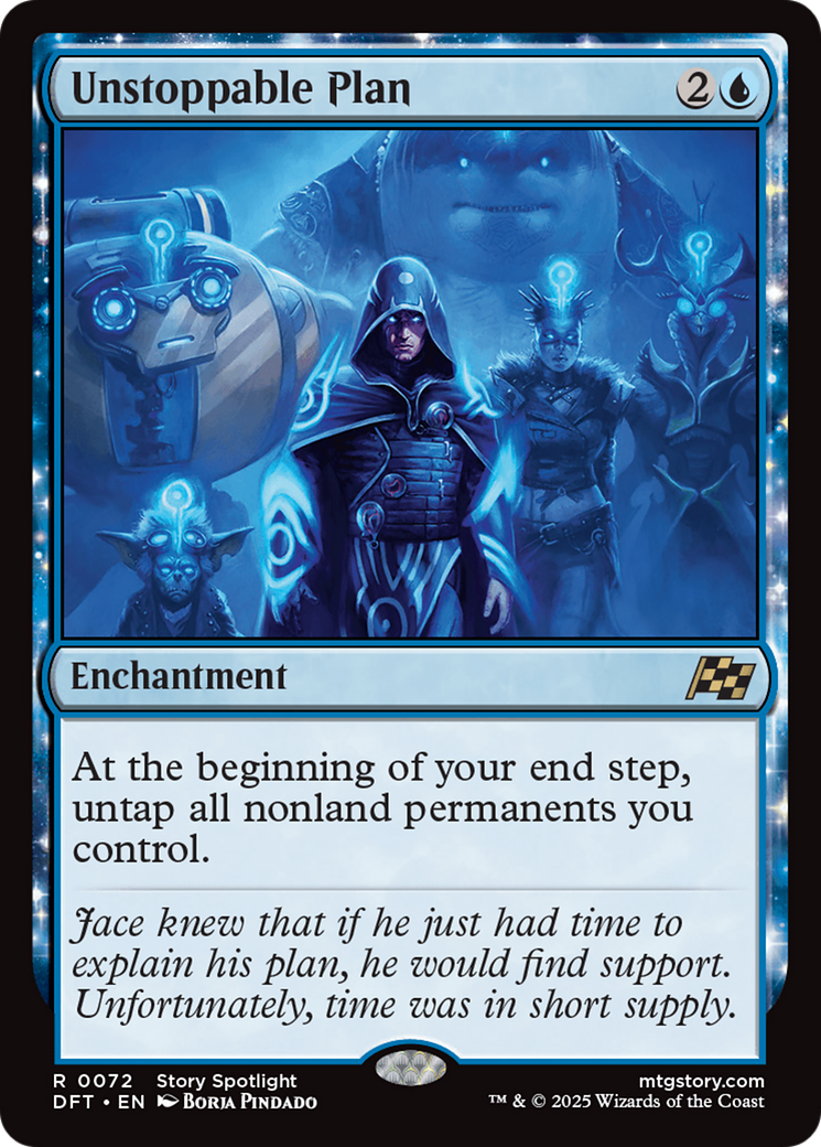 Unstoppable Plan [Aetherdrift] - Magic: The Gathering - Card Brawlers | Quebec | Canada |