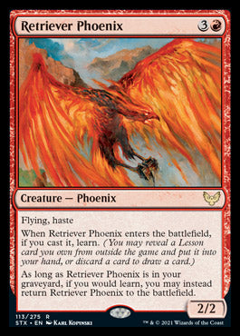 Retriever Phoenix [Strixhaven: School of Mages] - Magic: The Gathering - Card Brawlers | Quebec | Canada |