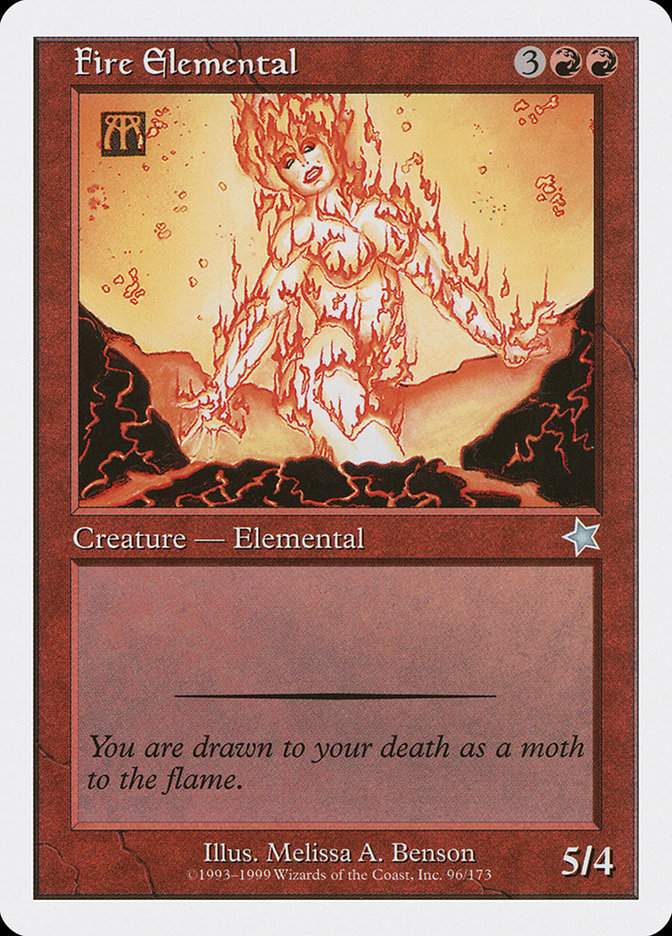 Fire Elemental [Starter 1999] - Magic: The Gathering - Card Brawlers | Quebec | Canada |