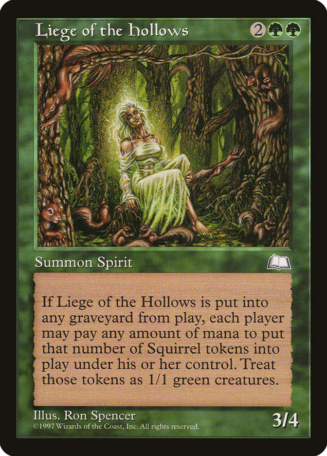 Liege of the Hollows [Weatherlight] - Magic: The Gathering - Card Brawlers | Quebec | Canada |