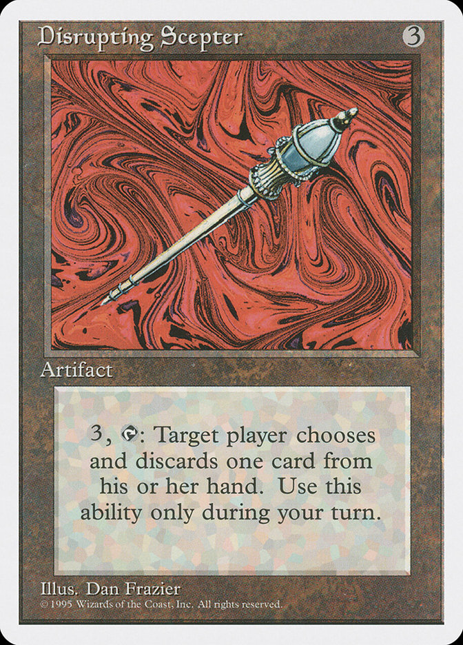 Disrupting Scepter [Fourth Edition] - Magic: The Gathering - Card Brawlers | Quebec | Canada |