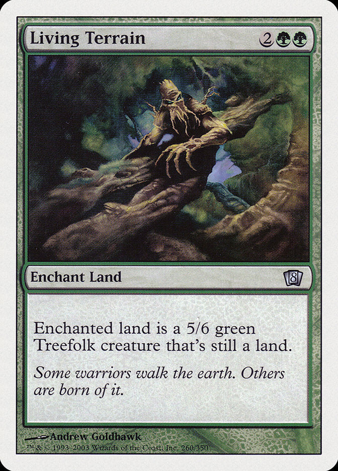 Living Terrain [Eighth Edition] - Magic: The Gathering - Card Brawlers | Quebec | Canada |