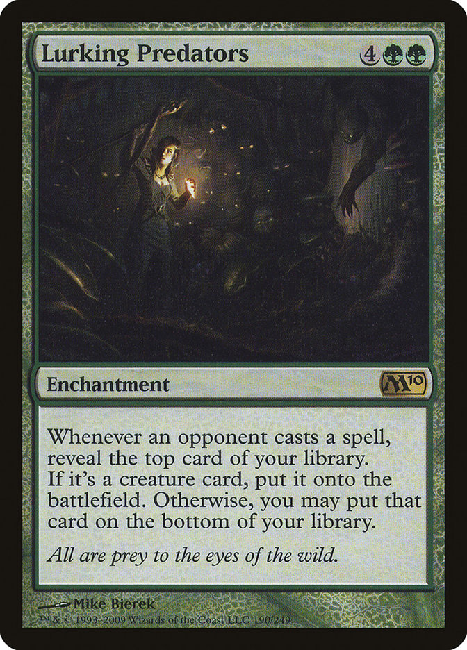 Lurking Predators [Magic 2010] - Magic: The Gathering - Card Brawlers | Quebec | Canada |