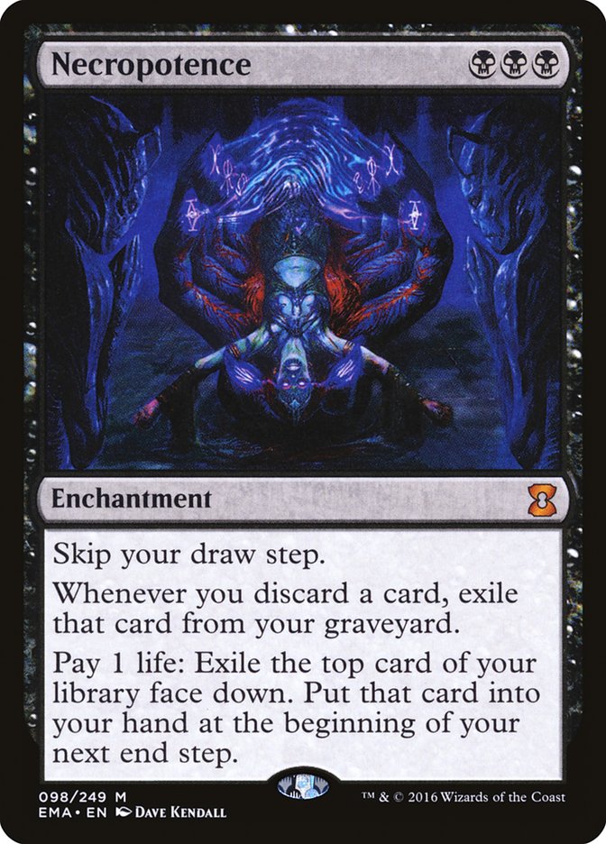 Necropotence [Eternal Masters] - Magic: The Gathering - Card Brawlers | Quebec | Canada |