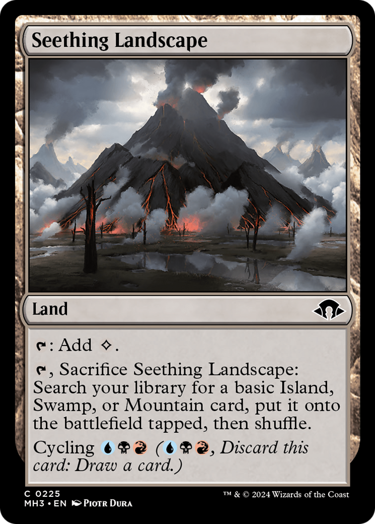 Seething Landscape [Modern Horizons 3] - Magic: The Gathering - Card Brawlers | Quebec | Canada |