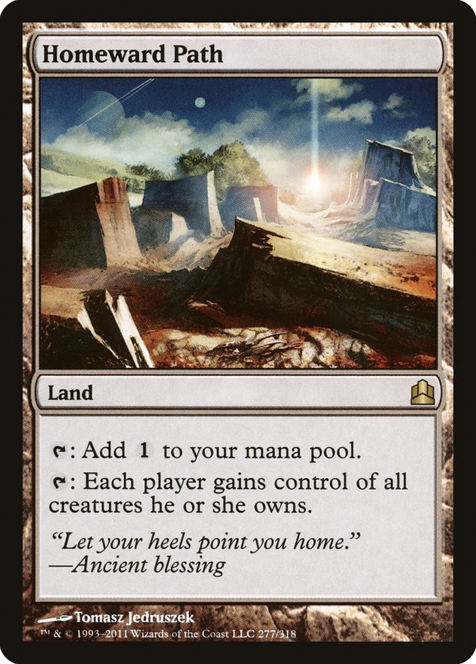 Homeward Path [Commander 2011] - Magic: The Gathering - Card Brawlers | Quebec | Canada |