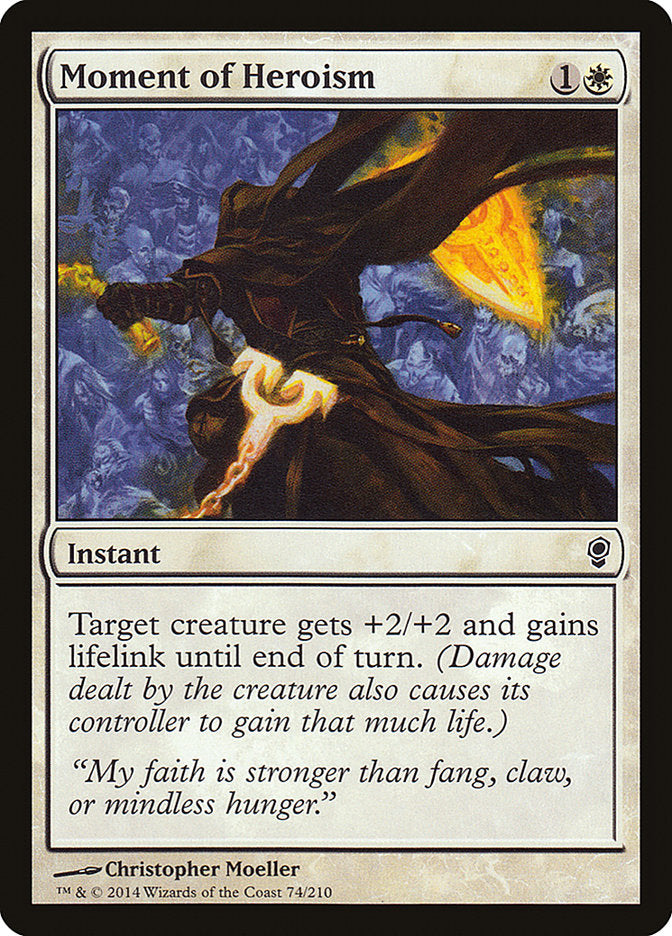 Moment of Heroism [Conspiracy] - Magic: The Gathering - Card Brawlers | Quebec | Canada |