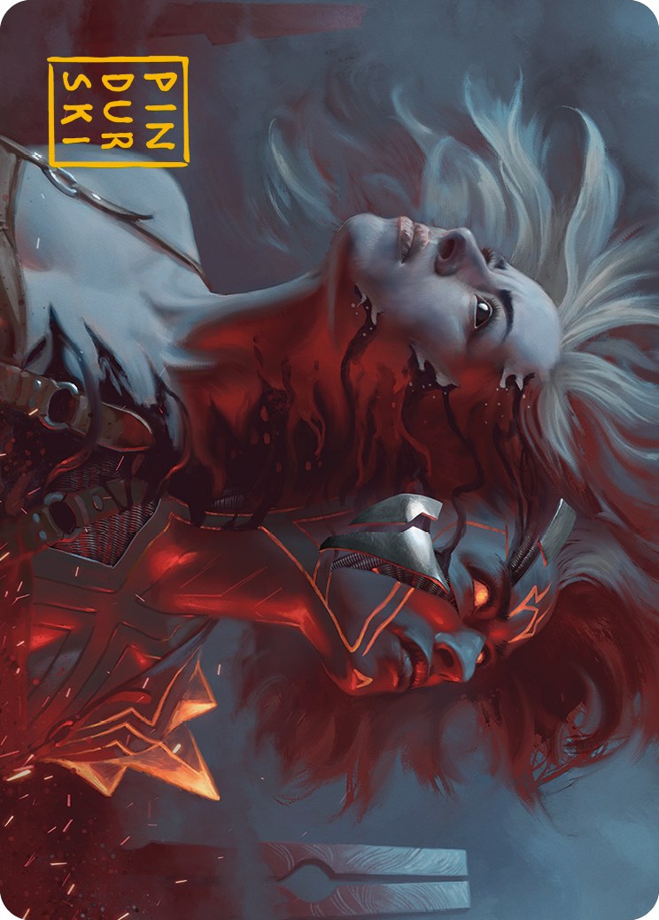 Thrill of Possibility Art Card (Gold-Stamped Signature) [Phyrexia: All Will Be One Art Series] - Magic: The Gathering - Card Brawlers | Quebec | Canada |