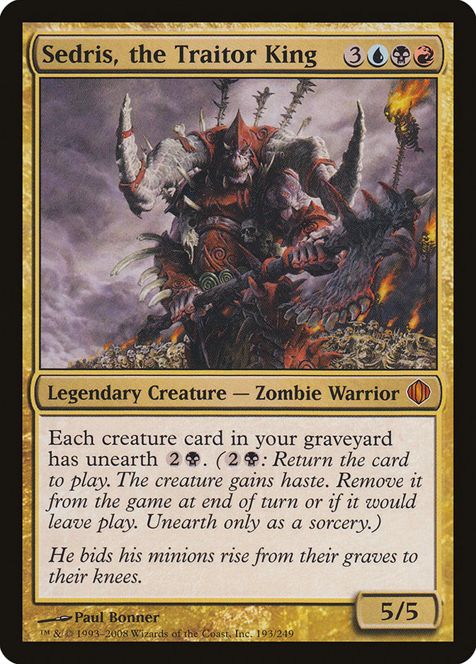 Sedris, the Traitor King [Shards of Alara] - Magic: The Gathering - Card Brawlers | Quebec | Canada |