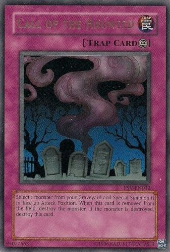 Call Of The Haunted [PSV-EN012] Ultra Rare - Yu-Gi-Oh! - Card Brawlers | Quebec | Canada |