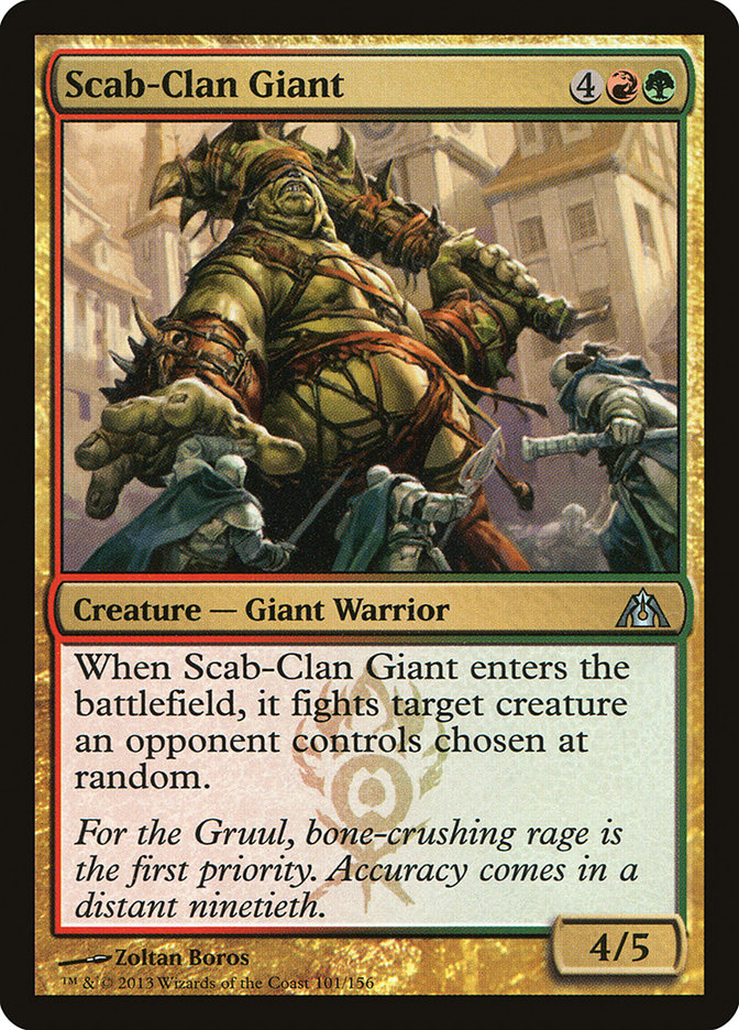 Scab-Clan Giant [Dragon's Maze] - Magic: The Gathering - Card Brawlers | Quebec | Canada |