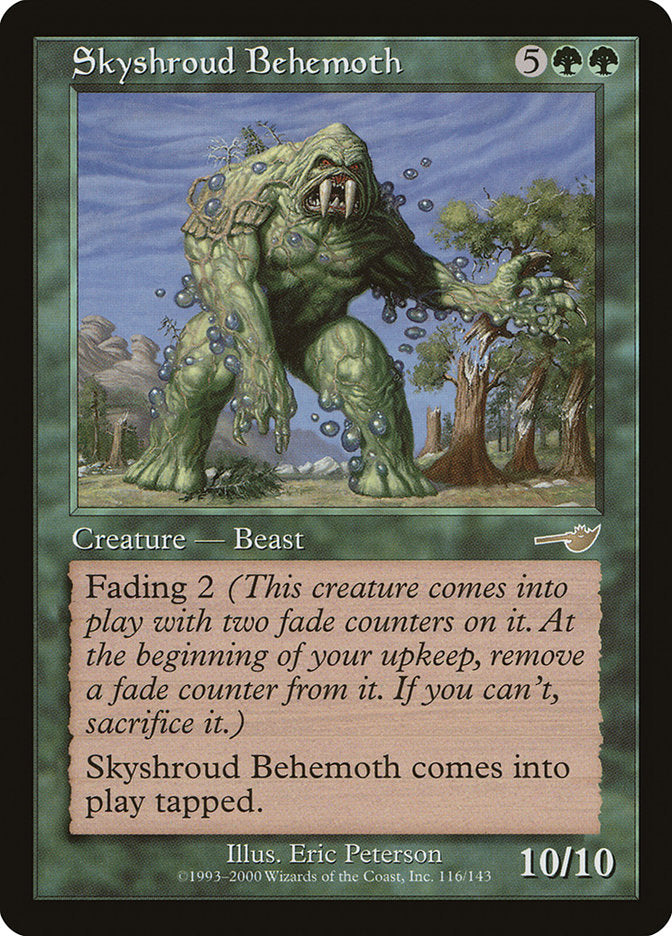 Skyshroud Behemoth [Nemesis] - Magic: The Gathering - Card Brawlers | Quebec | Canada |