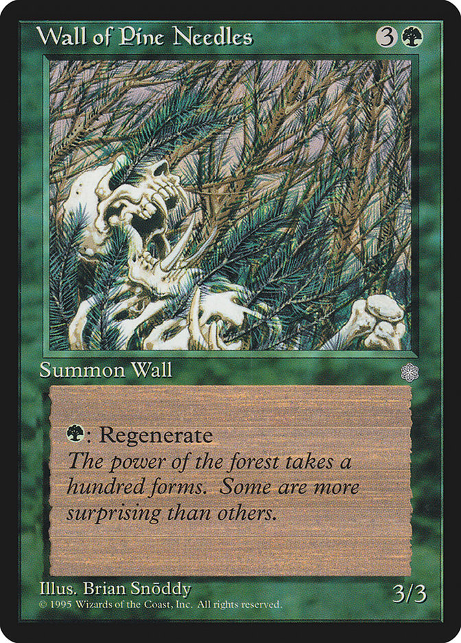 Wall of Pine Needles [Ice Age] - Magic: The Gathering - Card Brawlers | Quebec | Canada |