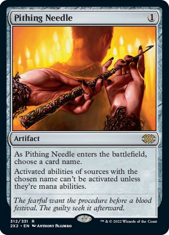 Pithing Needle [Double Masters 2022] - Magic: The Gathering - Card Brawlers | Quebec | Canada |