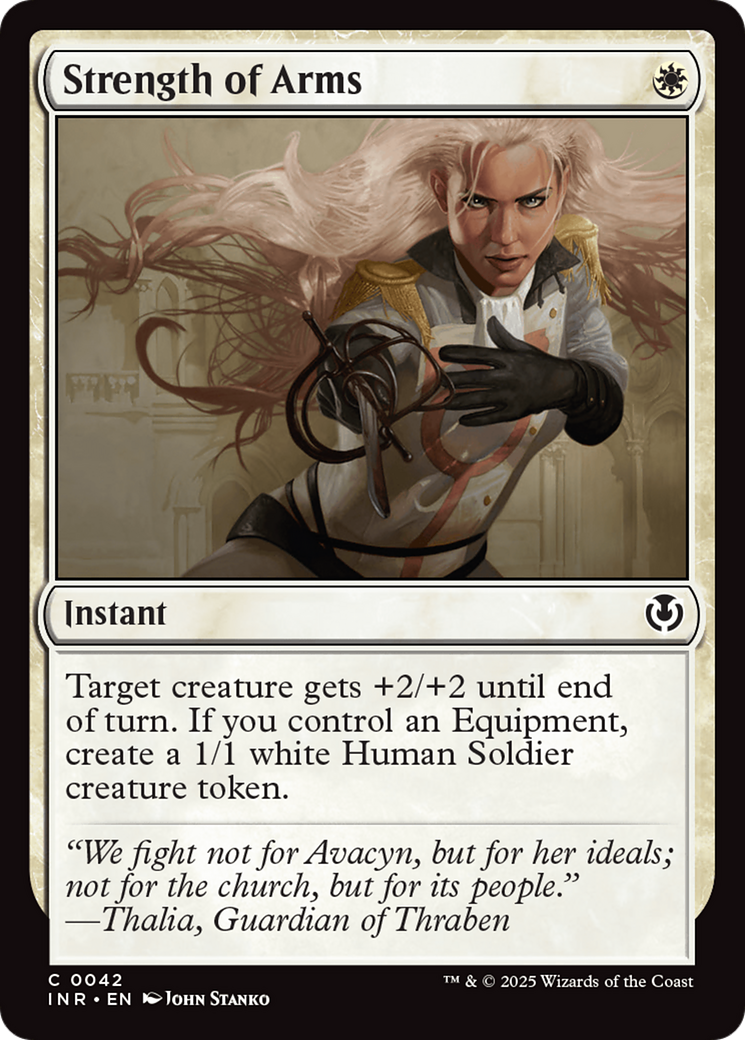 Strength of Arms [Innistrad Remastered] - Magic: The Gathering - Card Brawlers | Quebec | Canada |