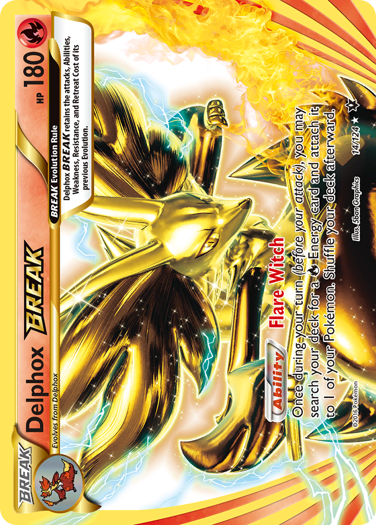 Delphox BREAK (14/124) [XY: Fates Collide] - Pokémon - Card Brawlers | Quebec | Canada |