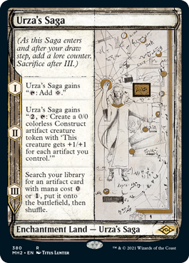Urza's Saga (Sketch) [Modern Horizons 2] - Magic: The Gathering - Card Brawlers | Quebec | Canada |