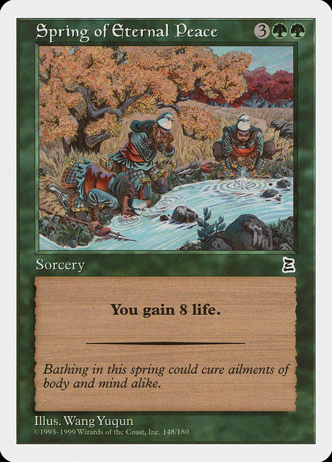 Spring of Eternal Peace [Portal Three Kingdoms] - Magic: The Gathering - Card Brawlers | Quebec | Canada |