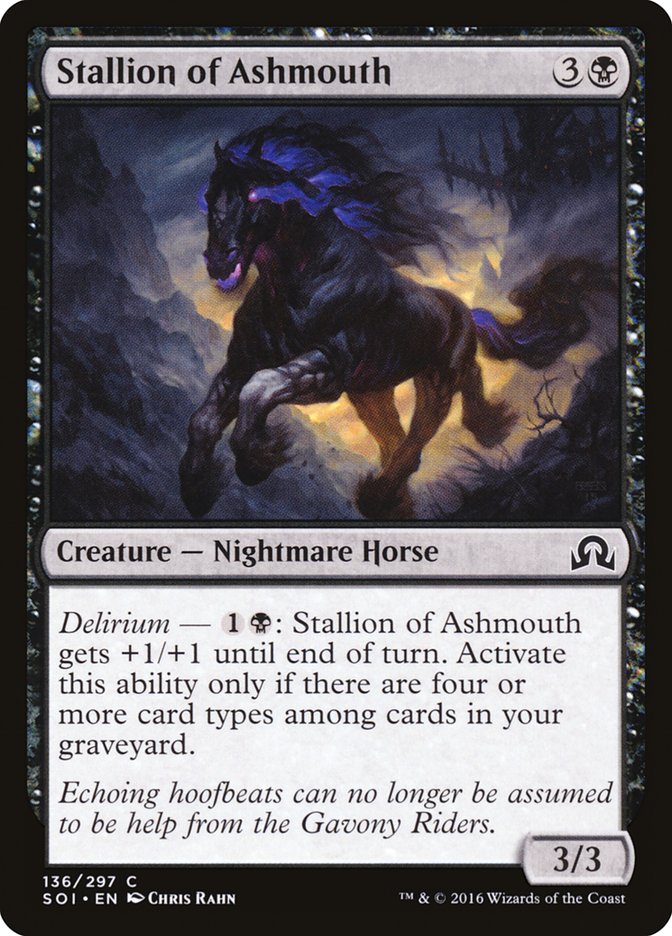 Stallion of Ashmouth [Shadows over Innistrad] - Magic: The Gathering - Card Brawlers | Quebec | Canada |