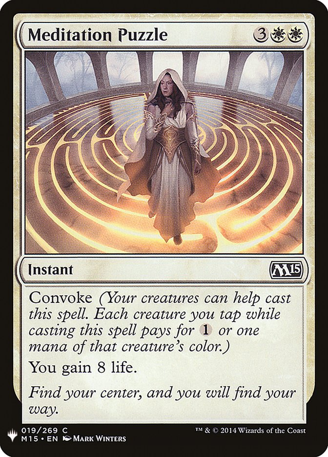Meditation Puzzle [Mystery Booster] - Magic: The Gathering - Card Brawlers | Quebec | Canada |