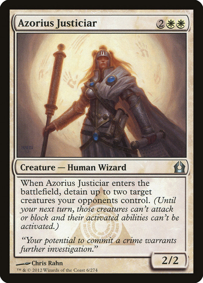 Azorius Justiciar [Return to Ravnica] - Magic: The Gathering - Card Brawlers | Quebec | Canada |