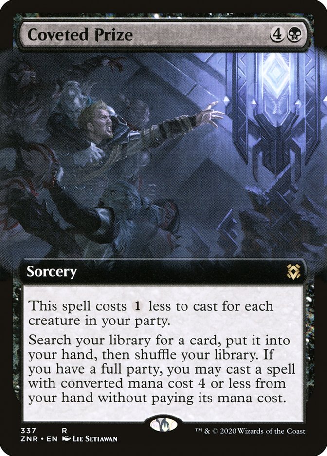 Coveted Prize (Extended Art) [Zendikar Rising] - Magic: The Gathering - Card Brawlers | Quebec | Canada |