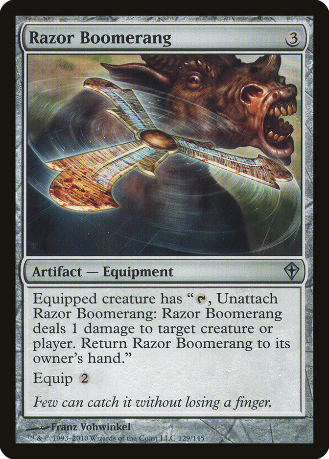 Razor Boomerang [Worldwake] - Magic: The Gathering - Card Brawlers | Quebec | Canada |