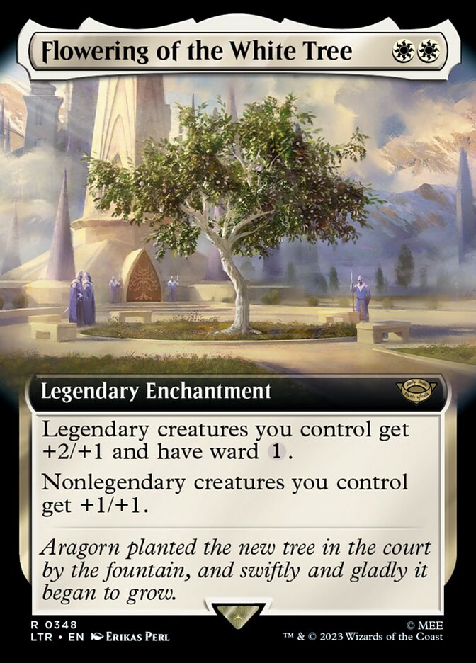 Flowering of the White Tree (Extended Art) [The Lord of the Rings: Tales of Middle-Earth] - Magic: The Gathering - Card Brawlers | Quebec | Canada |