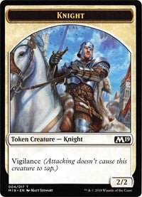 Knight // Goblin Double-Sided Token (Game Night) [Core Set 2019 Tokens] - Magic: The Gathering - Card Brawlers | Quebec | Canada |