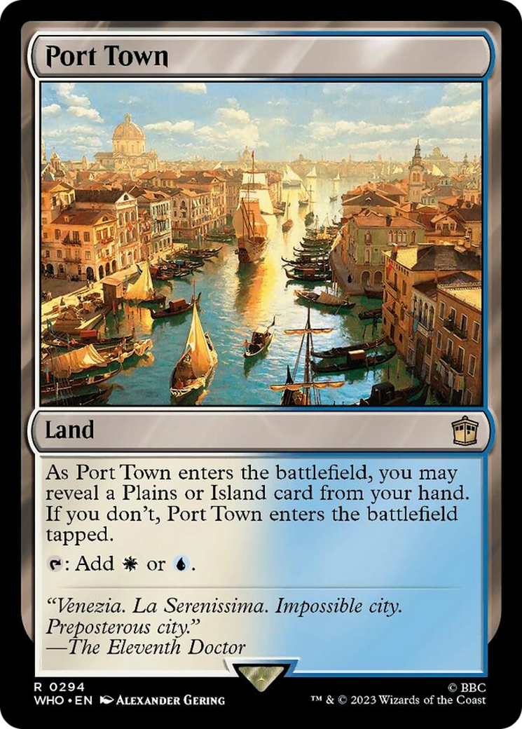 Port Town [Doctor Who] - Magic: The Gathering - Card Brawlers | Quebec | Canada |