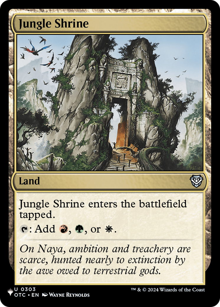 Jungle Shrine (OTC) [The List] - Magic: The Gathering - Card Brawlers | Quebec | Canada |
