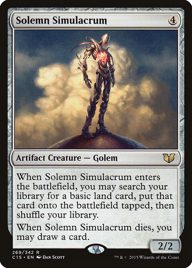 Solemn Simulacrum [Commander 2015] - Magic: The Gathering - Card Brawlers | Quebec | Canada |