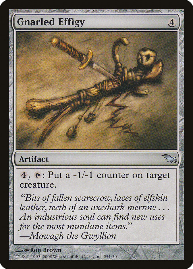 Gnarled Effigy [Shadowmoor] - Magic: The Gathering - Card Brawlers | Quebec | Canada |