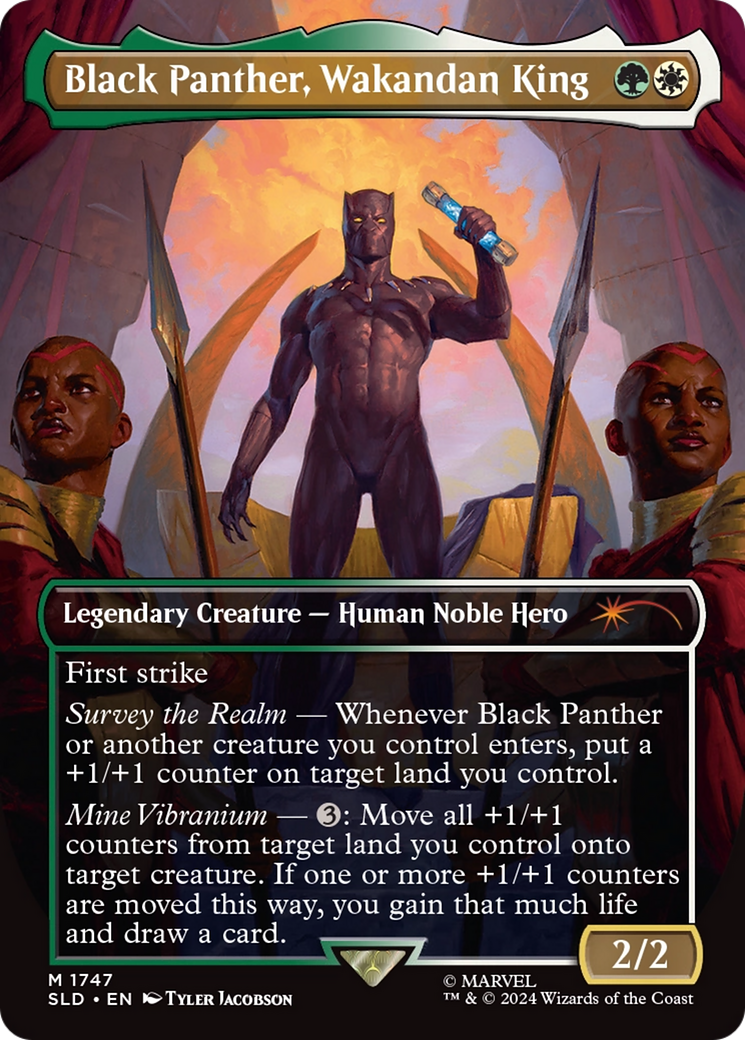 Black Panther, Wakandan King [Secret Lair Drop Series] - Magic: The Gathering - Card Brawlers | Quebec | Canada |