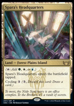 Spara's Headquarters (Promo Pack) [Streets of New Capenna Promos] - Magic: The Gathering - Card Brawlers | Quebec | Canada |