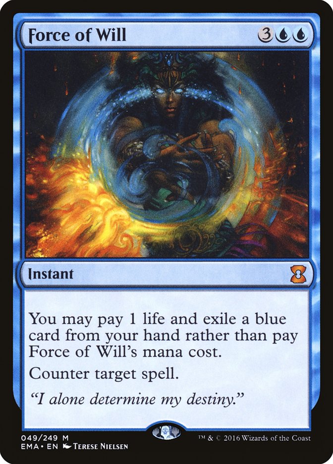 Force of Will [Eternal Masters] - Magic: The Gathering - Card Brawlers | Quebec | Canada |