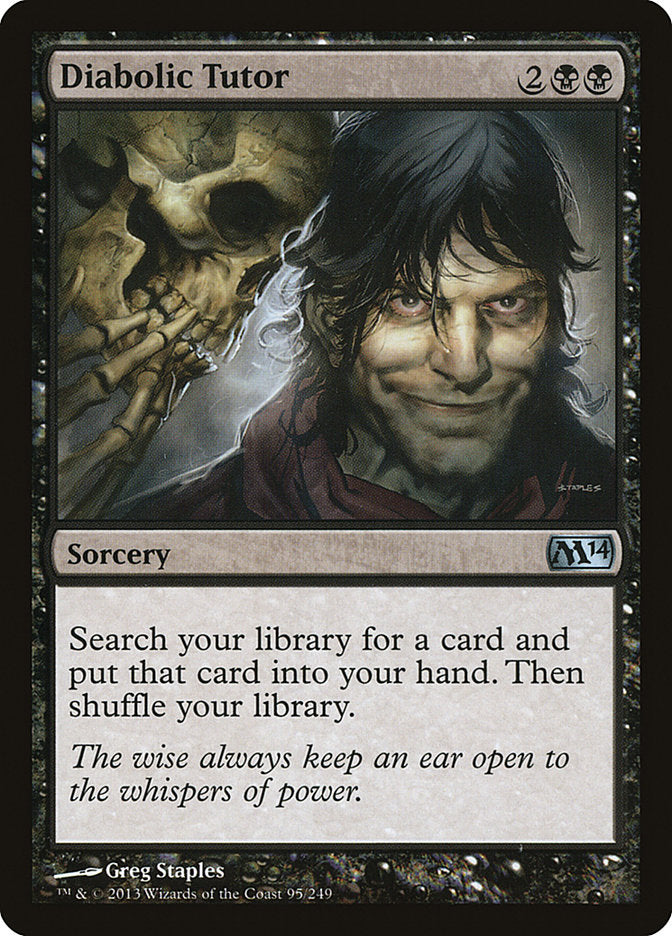 Diabolic Tutor [Magic 2014] - Magic: The Gathering - Card Brawlers | Quebec | Canada |