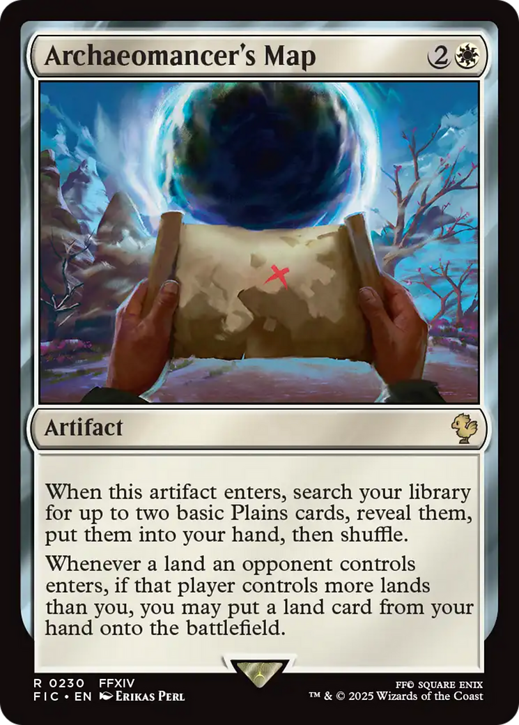 Archaeomancer's Map [FINAL FANTASY Commander] - Magic: The Gathering - Card Brawlers | Quebec | Canada |