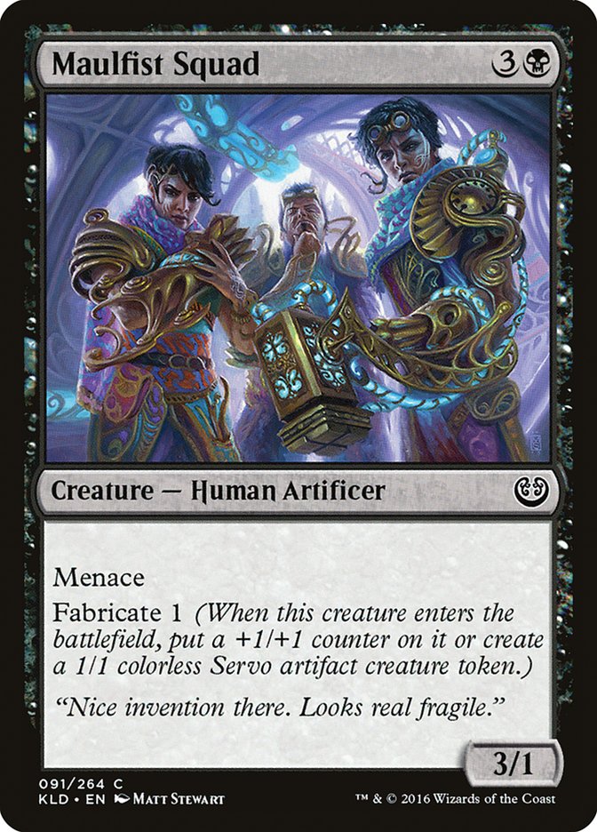 Maulfist Squad [Kaladesh] - Magic: The Gathering - Card Brawlers | Quebec | Canada |
