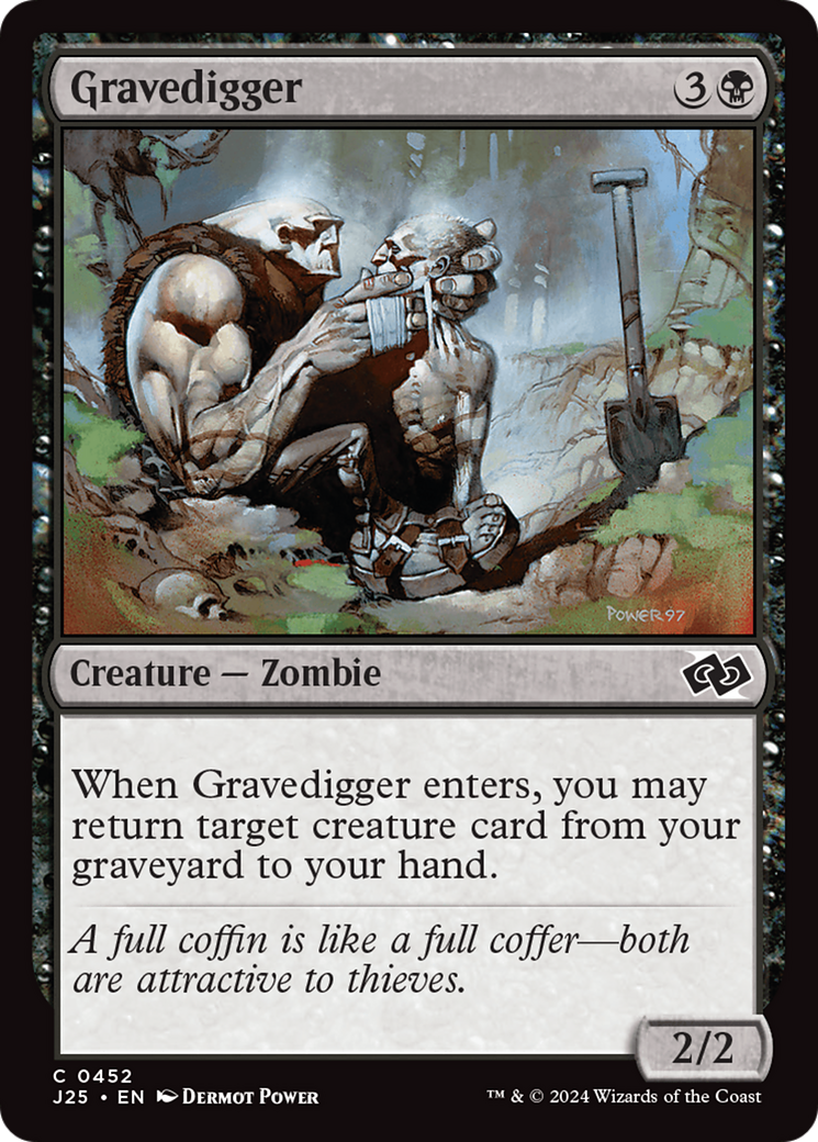 Gravedigger [Foundations Jumpstart] - Magic: The Gathering - Card Brawlers | Quebec | Canada |