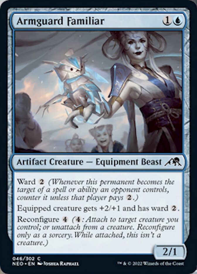 Armguard Familiar [Kamigawa: Neon Dynasty] - Magic: The Gathering - Card Brawlers | Quebec | Canada |