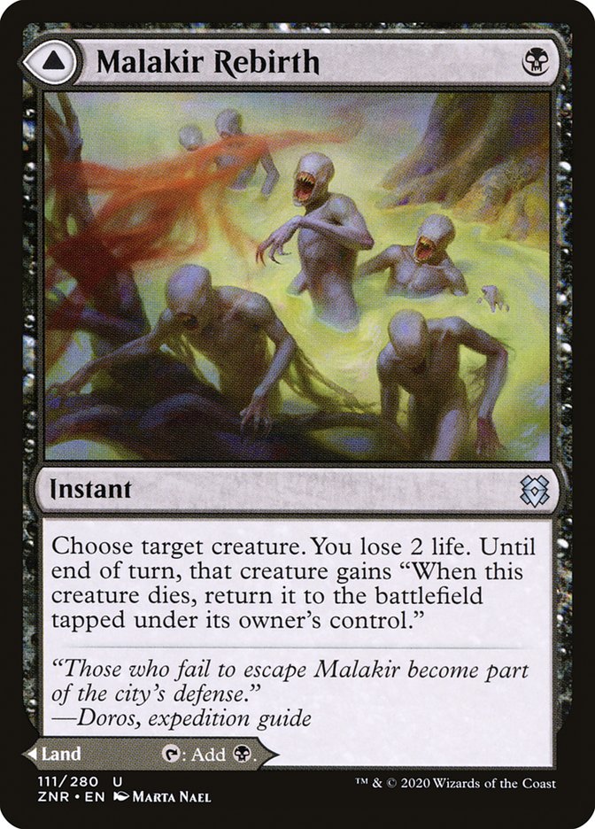 Malakir Rebirth // Malakir Mire [Zendikar Rising] - Magic: The Gathering - Card Brawlers | Quebec | Canada |
