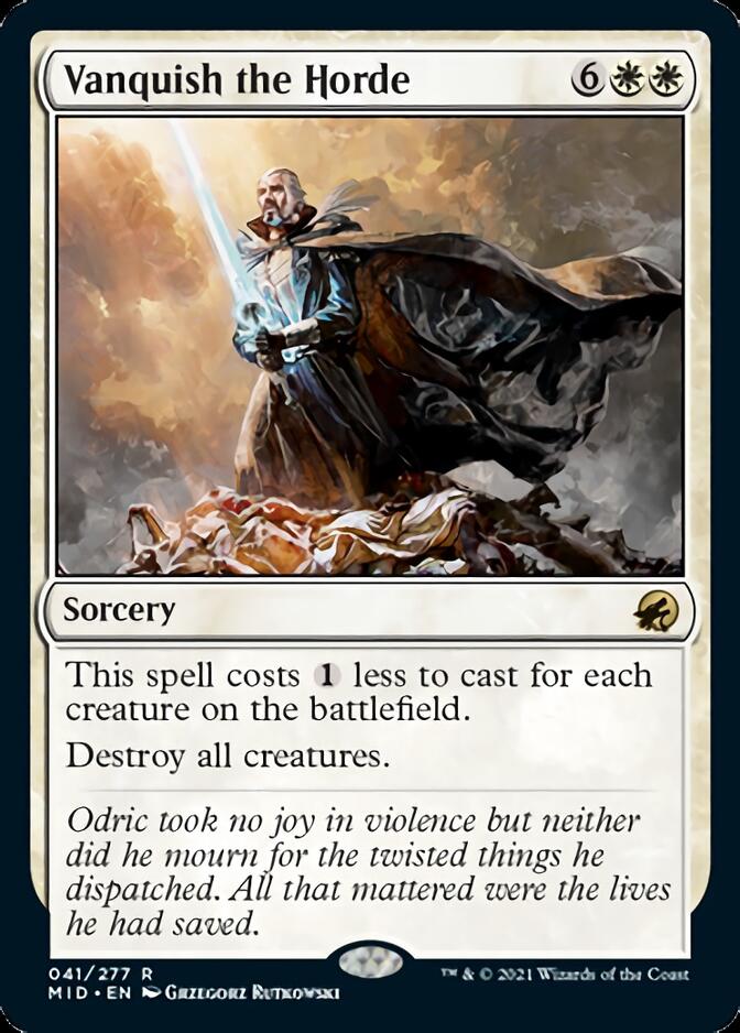 Vanquish the Horde [Innistrad: Midnight Hunt] - Magic: The Gathering - Card Brawlers | Quebec | Canada |