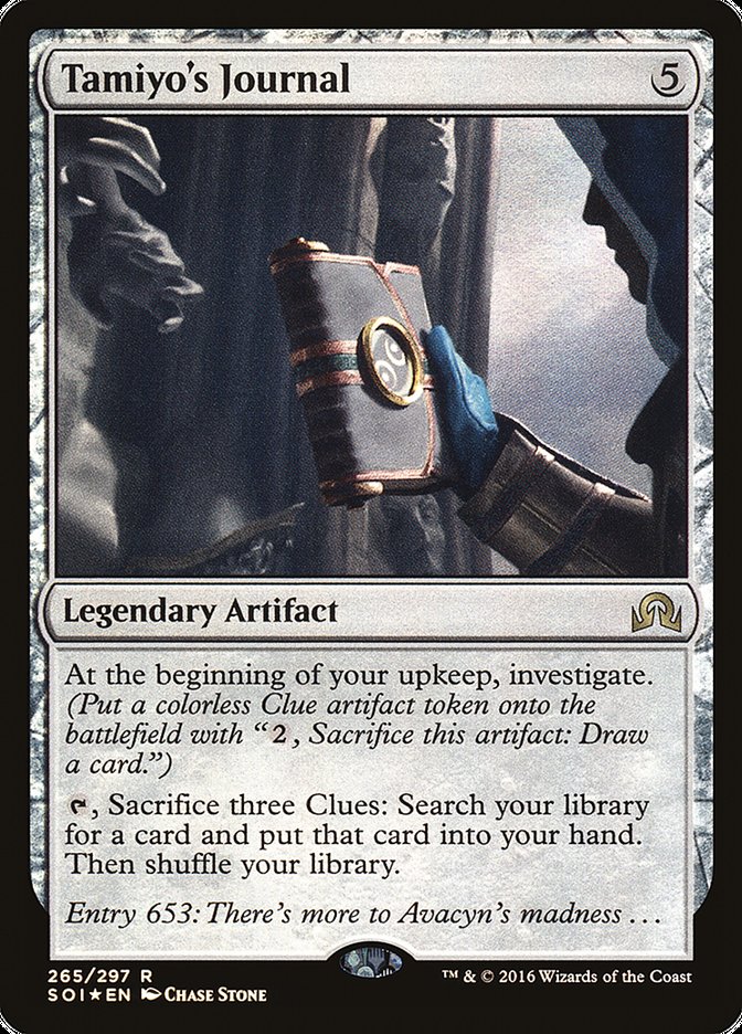 Tamiyo's Journal (Entry 653) [Shadows over Innistrad] - Magic: The Gathering - Card Brawlers | Quebec | Canada |