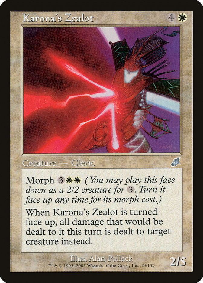 Karona's Zealot [Scourge] - Magic: The Gathering - Card Brawlers | Quebec | Canada |